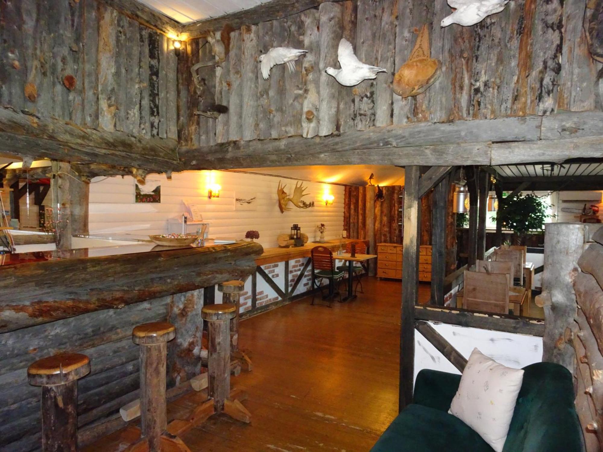 Skogen-Lodge Koskullskulle Luaran gambar