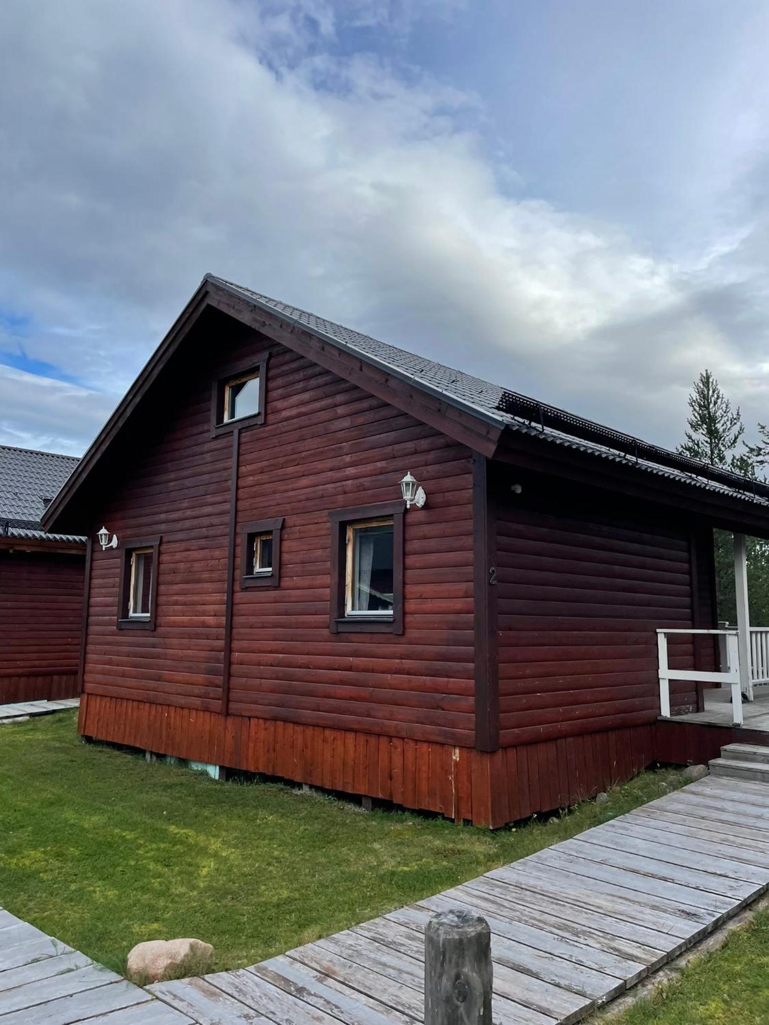 Skogen-Lodge Koskullskulle Luaran gambar